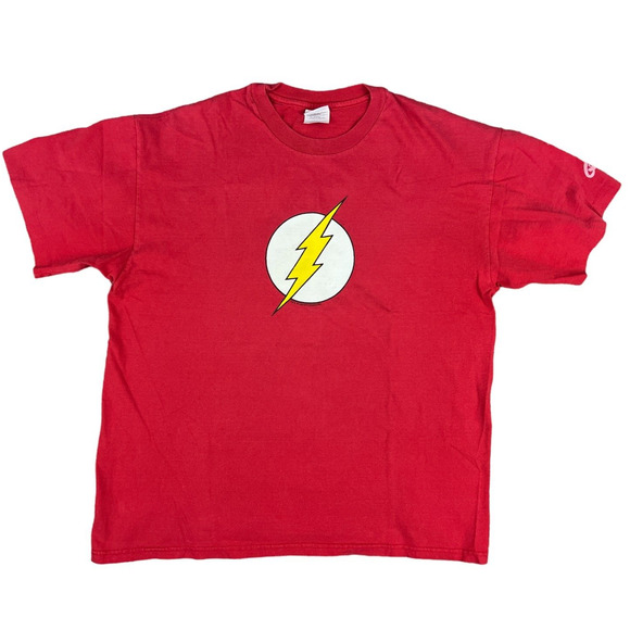 VTG Hanes Heavyweight FLASH T-Shirt‎ Adult Size XL - Picture 1 of 6
